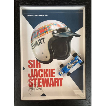 Cadre 3D Formule 1 TM de Sir Jackie Stewart
