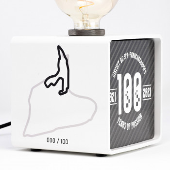 Lampe de chevet KIU collection 100 ans Francorchamps
