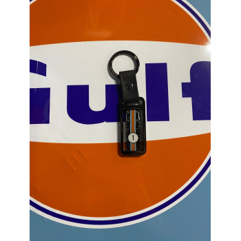 Porte-clés en fibre de carbone GULF n°1