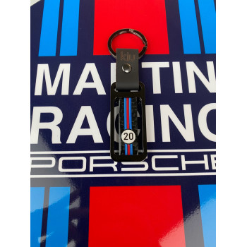 Porte-clés en fibre de carbone Martini Racing n°20