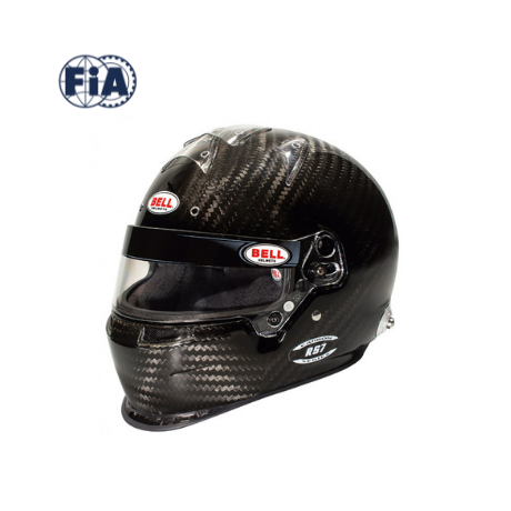 Casque FIA BELL RS7 Carbone avec Hans & Duckbill