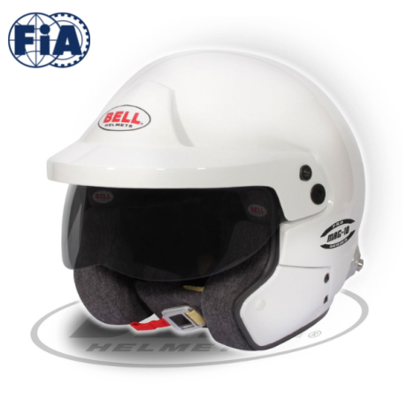 Casque FIA BELL MAG-10 avec Hans FIA 8859-2015