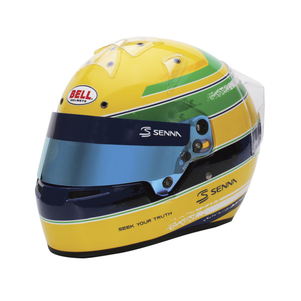Casque de Karting BELL KC7-CMR Ayrton Senna Pré-Commande