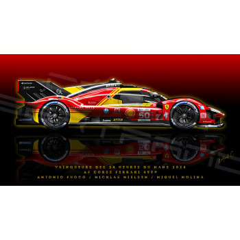 Plexi 630 x 345mm Ferrari 499P