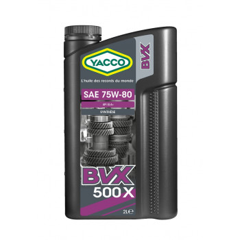 BVX 500 X 75W80 - 2L YACCO