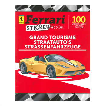 STICKER BOOK LIVRE FERRARI...