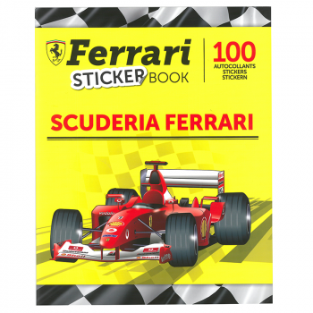 STICKER BOOK LIVRE FERRARI...